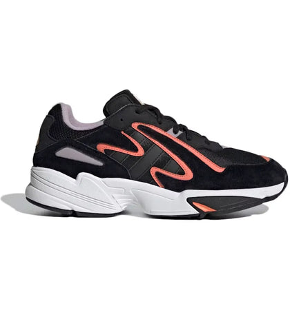 adidas Yung-96 Chasm Black Coral - authentic adidas sneakers