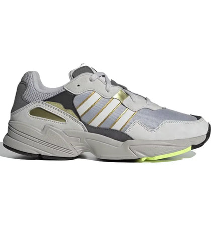 adidas Yung-96 Silver Metallic Gold Metallic - authentic adidas sneakers