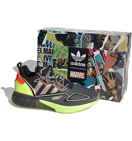 adidas ZX 2K Boost Marvel Stark Industries - authentic adidas sneakers