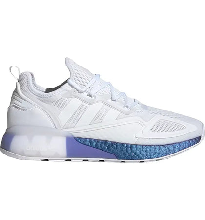 adidas ZX 2K Boost White Iridescent Boost (Women's) - authentic adidas sneakers