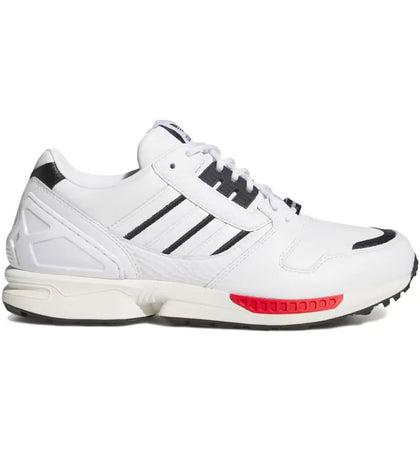 adidas ZX 8000 Spikeless Golf White Black Red - authentic adidas sneakers