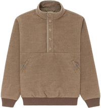 Aime Leon Dore Alpaca Fleece Pullover Brown