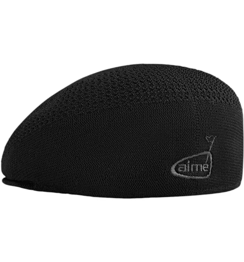 Aime Leon Dore Golf Flat Cap Jet Black - vue 360