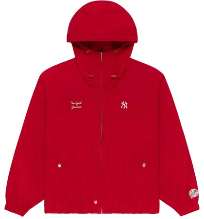 Aime Leon Dore x New York Yankees Lightweight Jacket Red - authentic Aime Leon Dore apparel