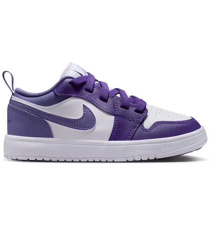 Jordan 1 Low ALT Court Purple White Dusty Amethyst (PS) - authentic Jordan sneakers
