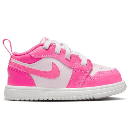 Jordan 1 Low ALT Pink Foam Summit White Hyper Pink (TD) - authentic Jordan sneakers