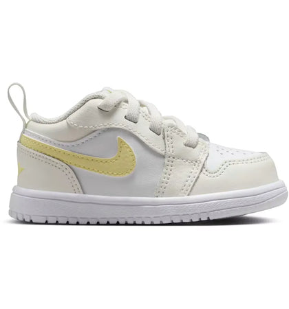 Jordan 1 Low ALT Sail White Laser Fuchsia Light Laser Orange (TD) - authentic Jordan sneakers