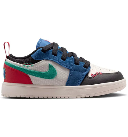 Jordan 1 Low ALT SE True Blue Red Kinetic Green (PS) - authentic Jordan sneakers