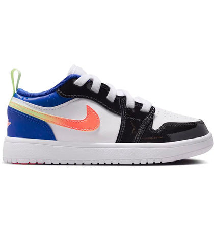 Jordan 1 Low ALT SE White Black Royal Bright Mango (PS) - authentic Jordan sneakers