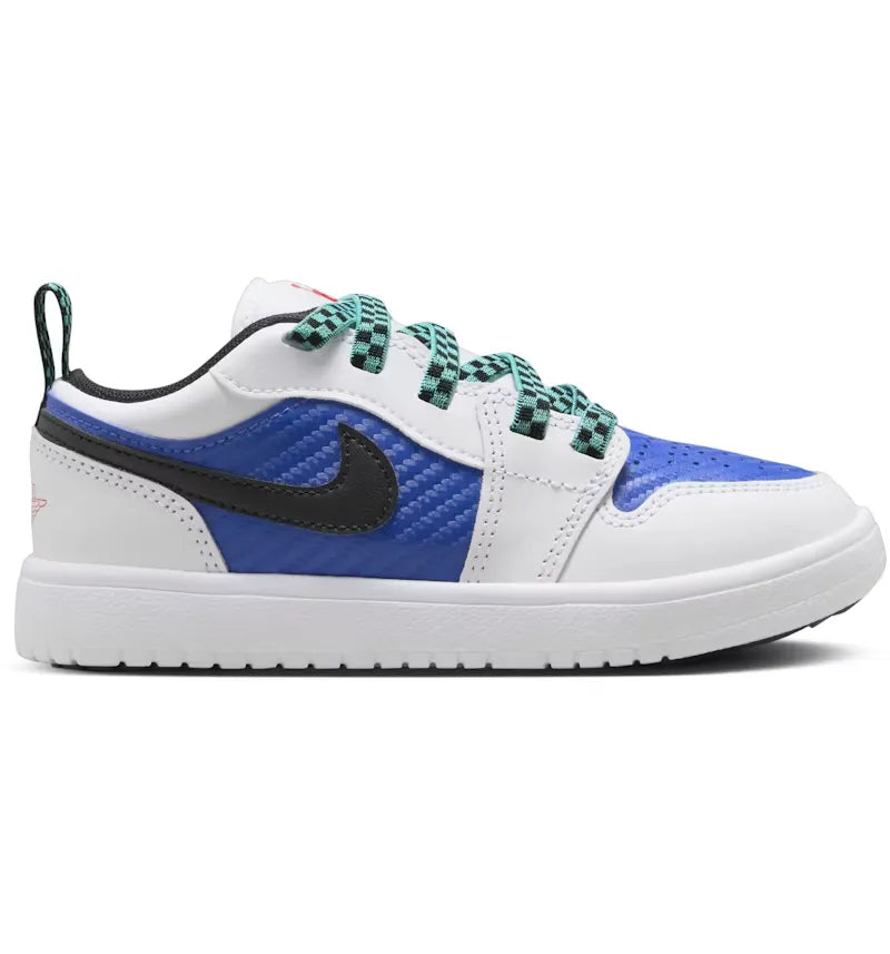 Jordan 1 Low ALT SE White Hyper Royal Hyper Jade Black (PS) - vue 360