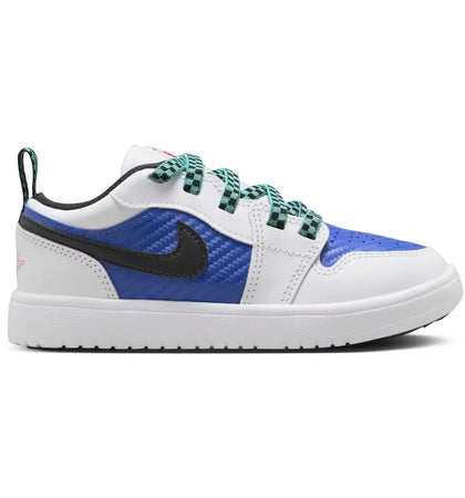 Jordan 1 Low ALT SE White Hyper Royal Hyper Jade Black (PS) - authentic Jordan sneakers