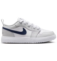 Jordan 1 Low ALT White Neutral Grey Gum Medium Brown Midnight Navy (PS)