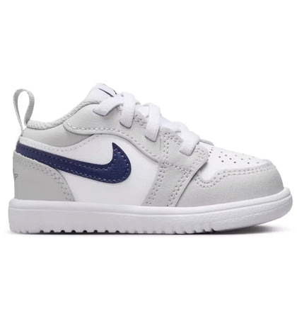 Jordan 1 Low ALT White Neutral Grey Gum Medium Brown Midnight Navy (TD) - authentic Jordan sneakers