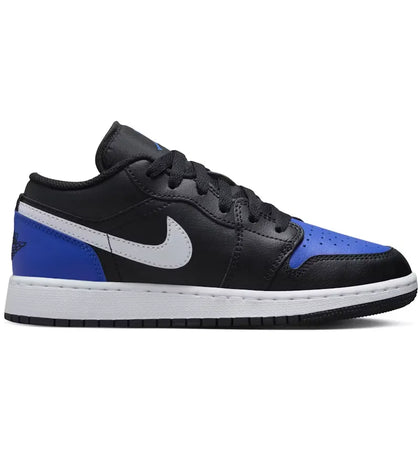Jordan 1 Low Black Game Royal White (GS) - authentic Jordan sneakers