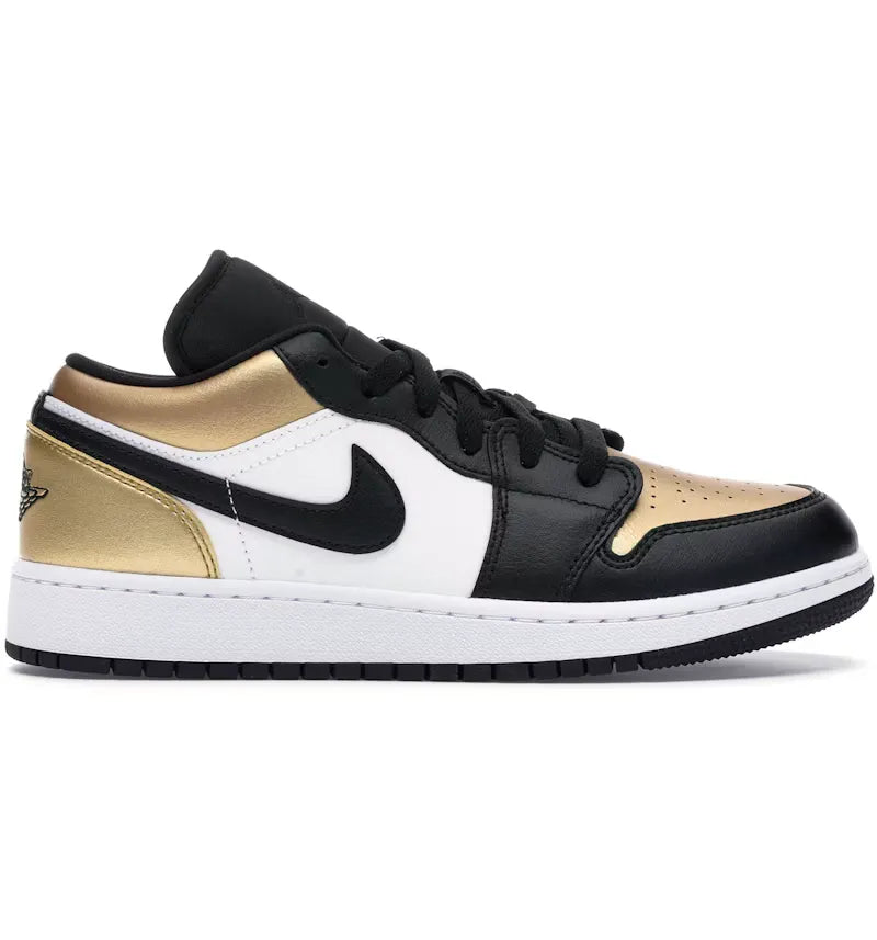 Jordan 1 Low Gold Toe (GS) - vue 360