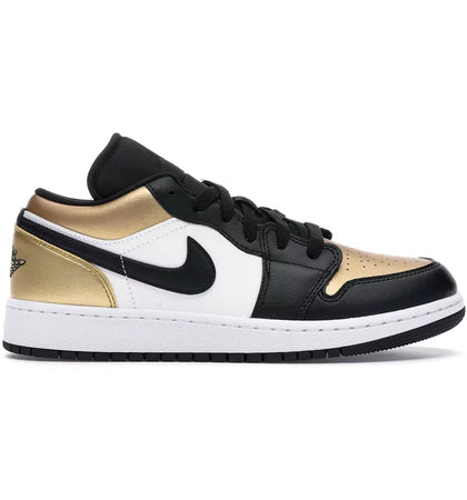 Jordan 1 Low Gold Toe (GS) - authentic Jordan sneakers