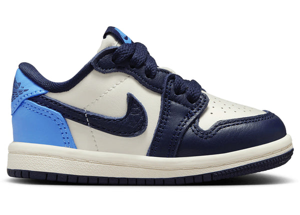 Jordan 1 Low OG Obsidian UNC (TD) sneakers - authentic Jordan shoes