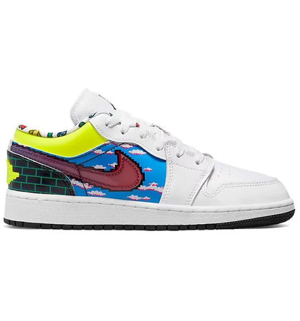 Jordan 1 Low Old School Gaming (GS) - authentic Jordan sneakers