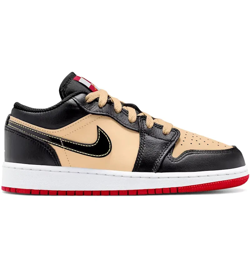 Jordan 1 Low Pizza (GS) - vue 360