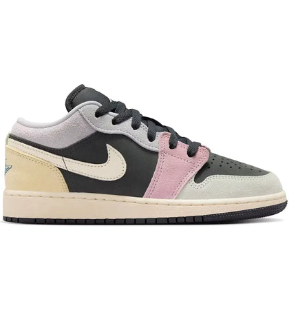 Jordan 1 Low SE Black Pastels (GS) - authentic Jordan sneakers