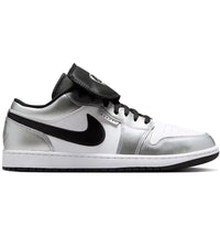 Jordan 1 Low SE Metallic Silver Tiempo