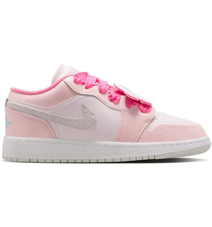 Jordan 1 Low SE Pink Bloom (GS) - authentic Jordan sneakers
