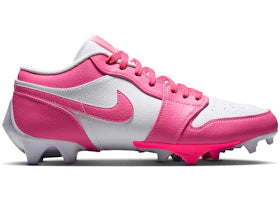 Jordan 1 Low TD Cleat Digital Pink White - vue 360