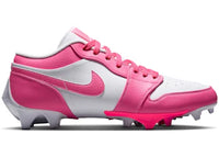 Jordan 1 Low TD Cleat Digital Pink White