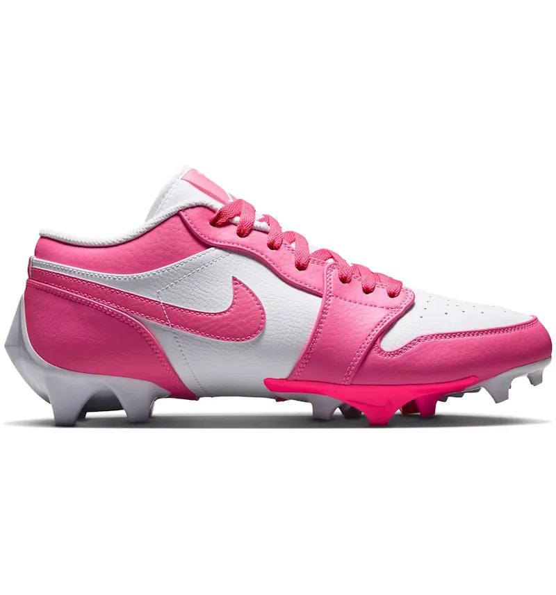 Jordan 1 Low TD Cleat Digital Pink White - vue 360