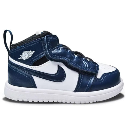Jordan 1 Mid ALT White Armory Navy (TD) - authentic Jordan sneakers