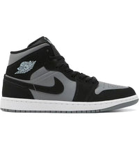 Jordan 1 Mid Black Cool Grey Light Armoury Blue