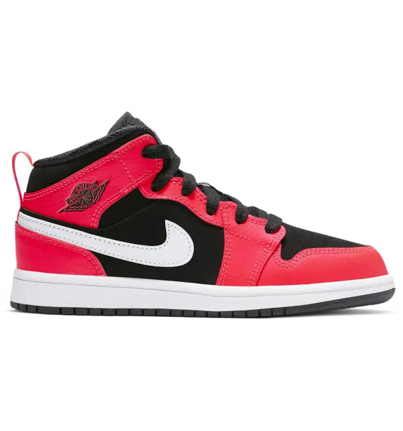 Jordan 1 Mid Black Infrared 23 (PS) (Kids) - vue 360
