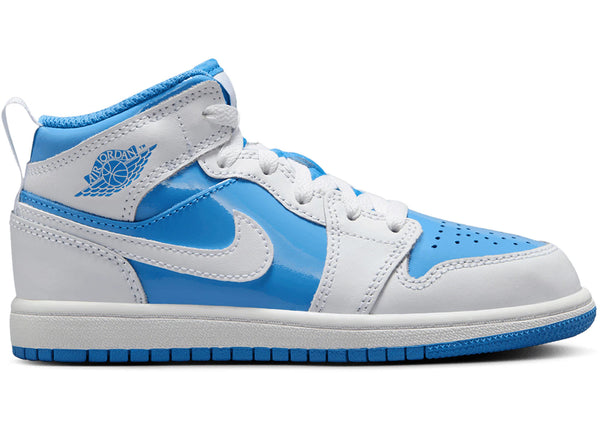 Jordan 1 Mid Legend Blue (PS) sneakers - authentic Jordan shoes