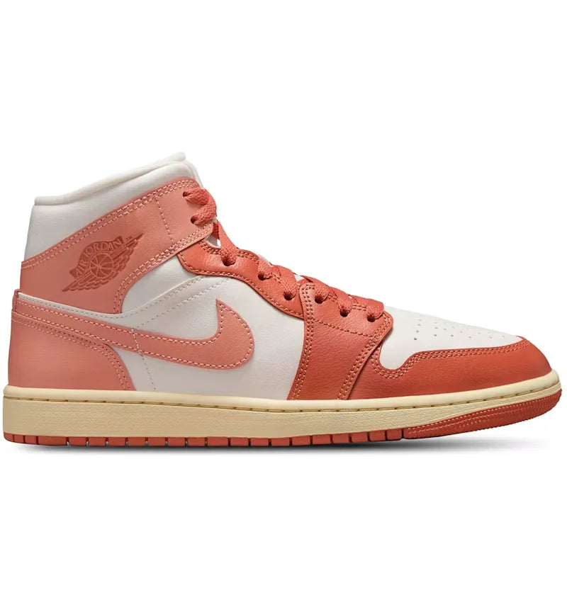 Jordan 1 Mid Madder Root (Women's) - vue 360