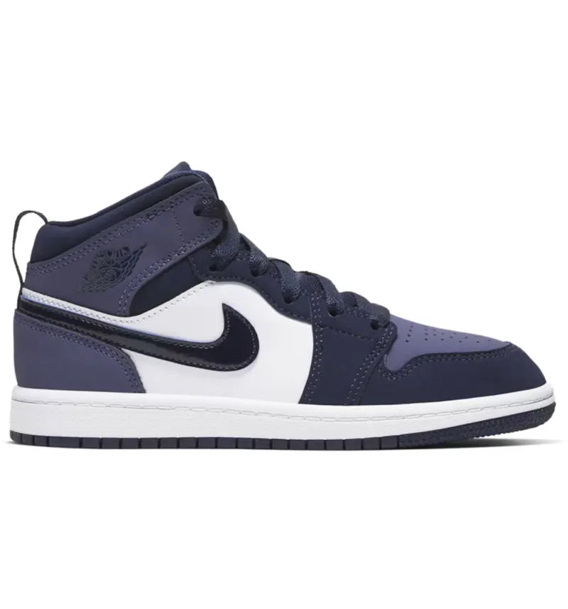 Jordan 1 Mid Sanded Purple (PS) - vue 360