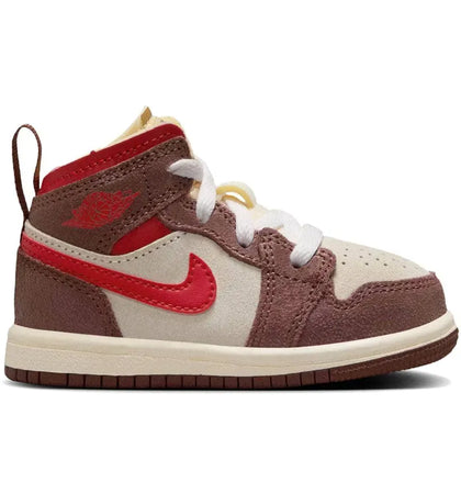 Jordan 1 Mid SE Bread, Butter & Sole (TD) - authentic Jordan sneakers