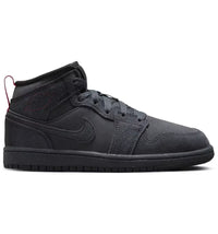 Jordan 1 Mid SE Craft Dark Smoke Grey Varsity Red Black (PS)