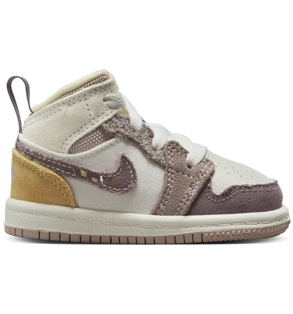 Jordan 1 Mid SE Craft Sail Fossil Stone Celestial Gold Taupe Haze (TD) - authentic Jordan sneakers