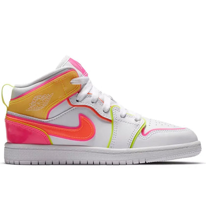 Jordan 1 Mid SE Edge Glow (PS) - authentic Jordan sneakers