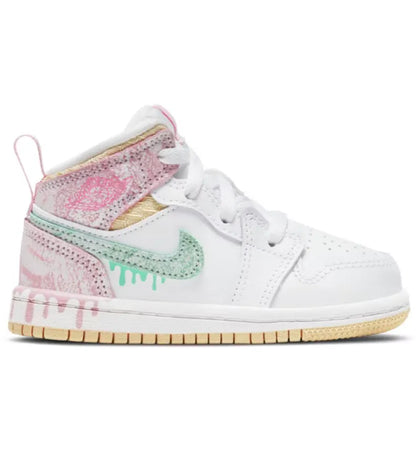Jordan 1 Mid SE Ice Cream (TD) - authentic Jordan sneakers
