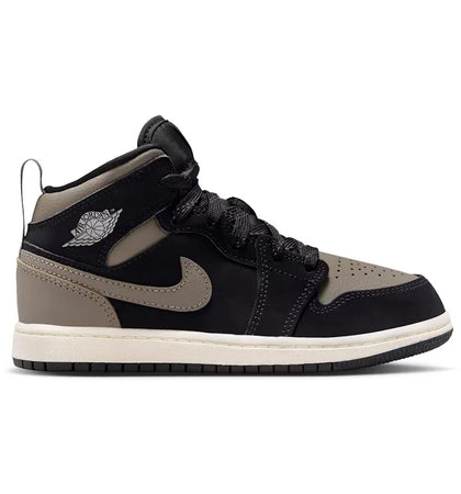 Jordan 1 Mid SE Olive Grey (PS) - authentic Jordan sneakers