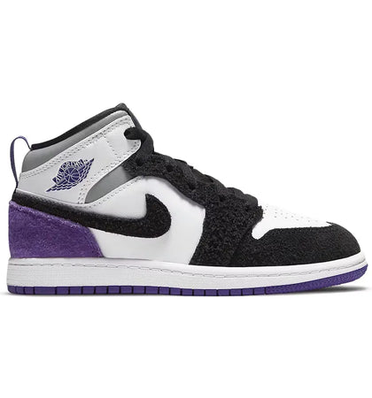 Jordan 1 Mid SE Purple (PS) - authentic Jordan sneakers