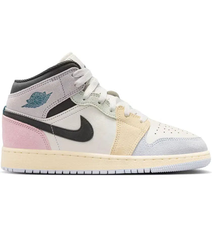 Jordan 1 Mid SE Sail Pastels (GS) - authentic Jordan sneakers