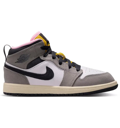 Jordan 1 Mid SE White Cave Stone (PS) - authentic Jordan sneakers