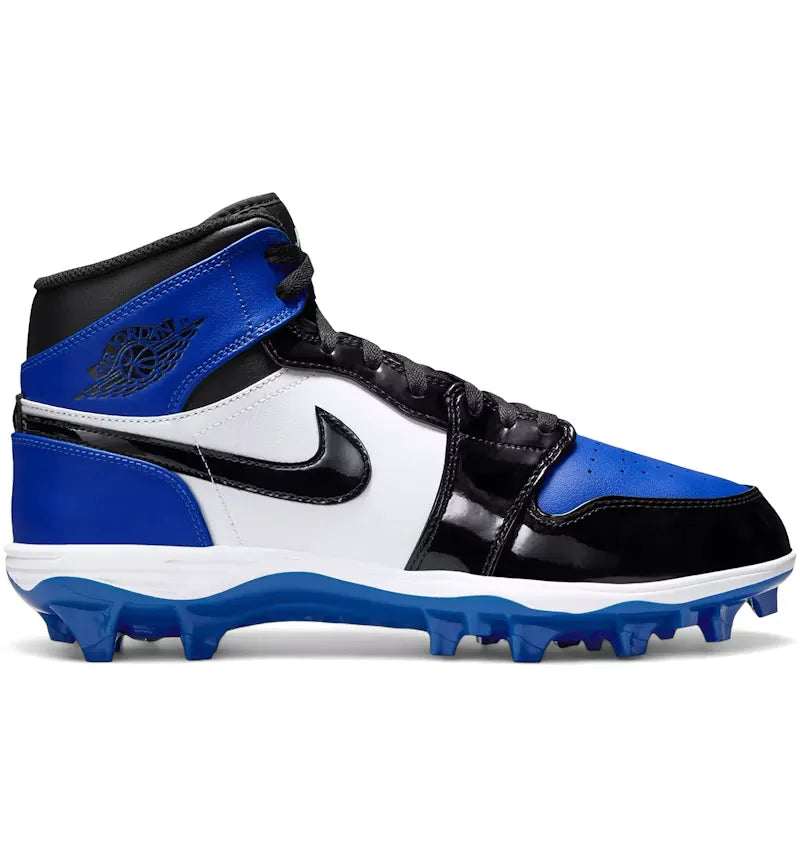 Jordan 1 Mid TD Cleat Game Royal Patent - vue 360
