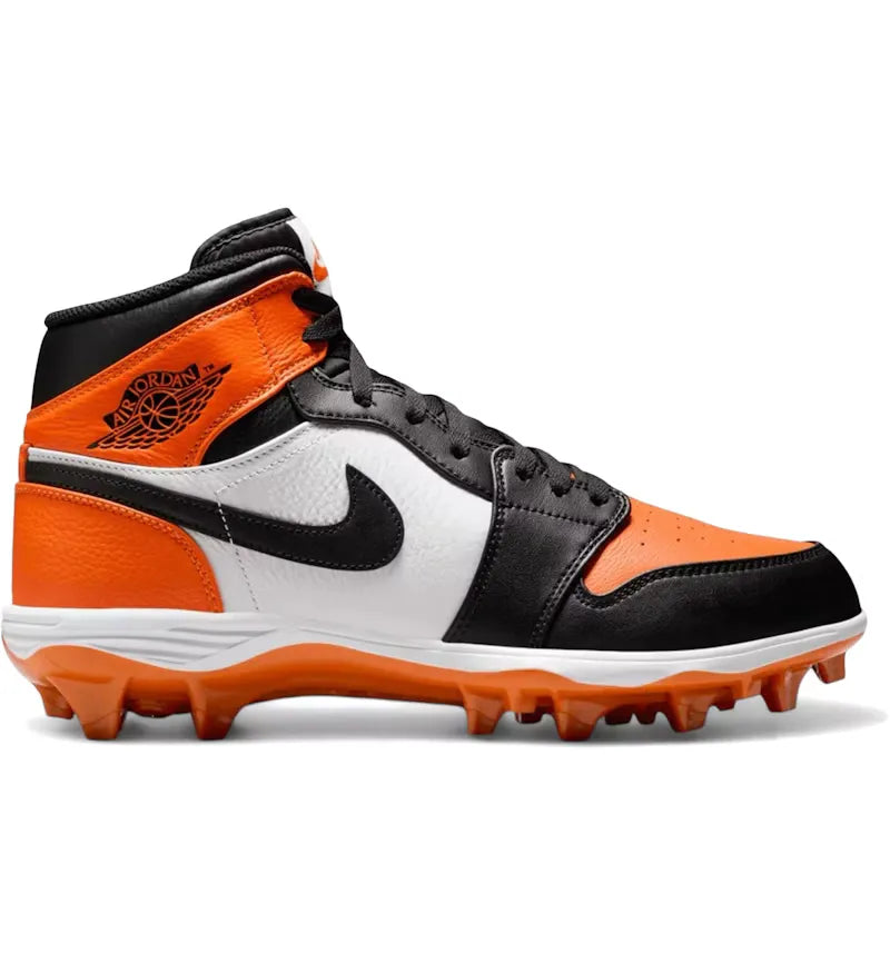 Jordan 1 Mid TD Cleat Shattered Backboard - vue 360