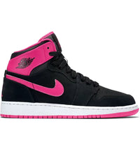 Jordan 1 Retro High Black Vivid Pink (GS)