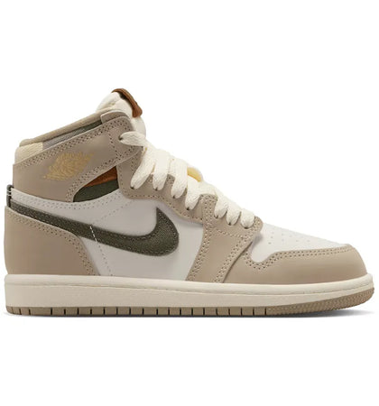 Jordan 1 Retro High OG Khaki (PS) - authentic Jordan sneakers