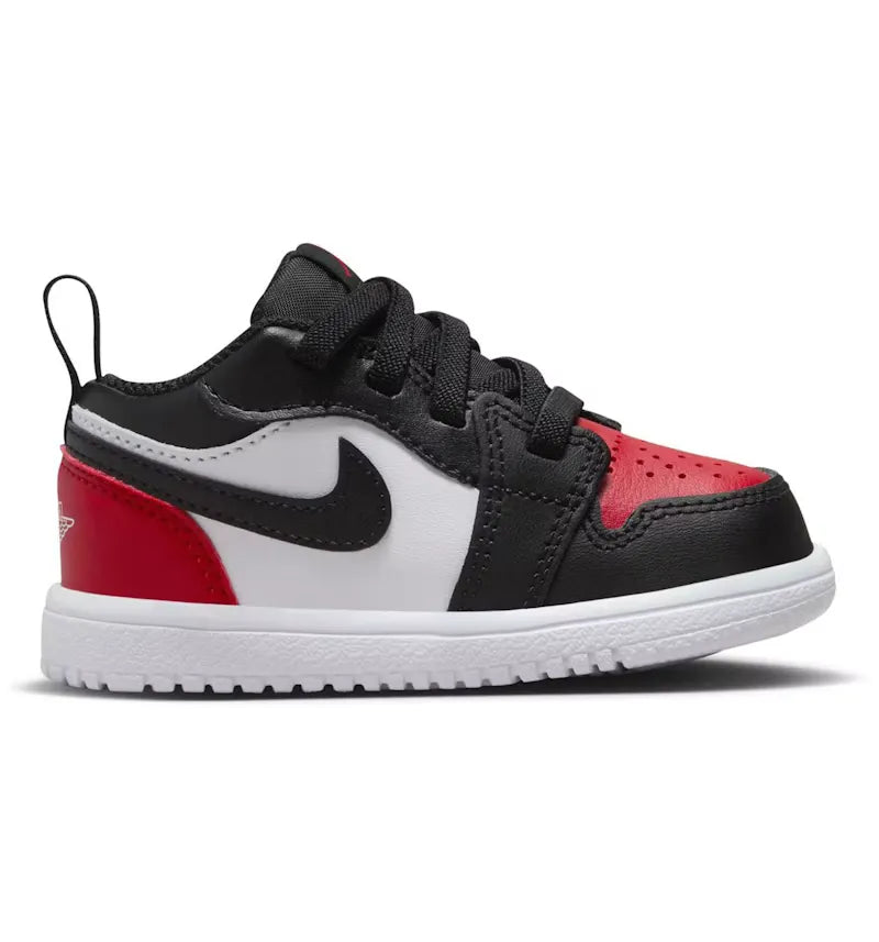 Jordan 1 Retro Low ALT Bred Toe 2.0 (TD) - vue 360