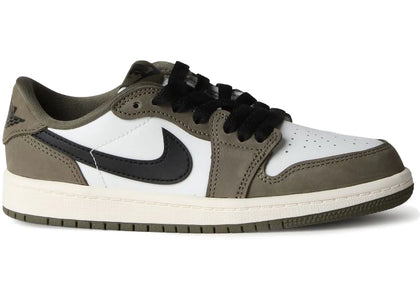 Jordan 1 Retro Low OG Medium Olive (PS) - authentic Jordan sneakers